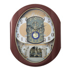 Rhythm “Palacio” Moving Dial Magic Motion Musical Wall Clock - 4MH439WU06