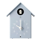 Rhythm “Tori House (Blue)” Modern Wall or Mantel Cuckoo Clock with Real Cuckoo Sound - 4RH797SR04