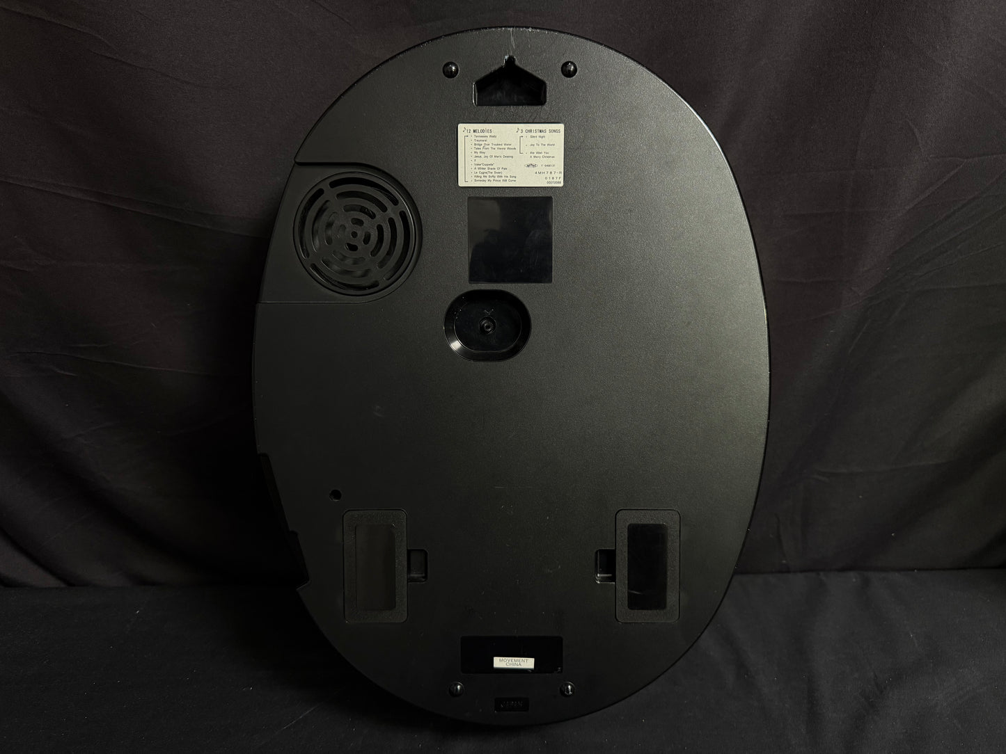 Rhythm "CTS Brilliance" Moving Dial Magic Motion Musical Wall Clock with Popular Melodies - 4MH787-R18