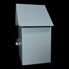 Rhythm “Tori House (Blue)” Modern Wall or Mantel Cuckoo Clock with Real Cuckoo Sound - 4RH797SR04