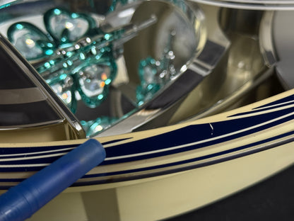 Citizen (Rhythm) "Pal Muse M482" Musical Motion Decorative Pendulum Wall Clock from Japan with LED Light Show - 4MN482-003