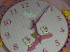 Citizen (Rhythm) x Sanrio “Hello Kitty M766” Magic Motion Musical Wall Clock from Japan with Moving Animation - 4MH766-013