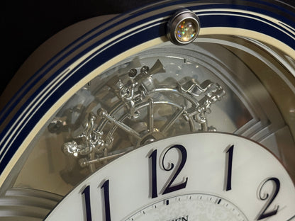 Citizen (Rhythm) "Pal Muse M482" Musical Motion Decorative Pendulum Wall Clock from Japan with LED Light Show - 4MN482-003