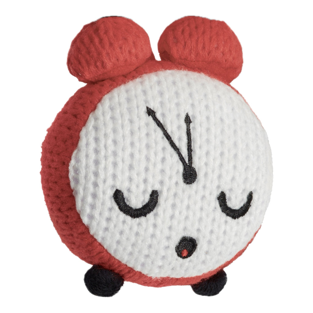 Ami Amis "Snoozie" Alarm Clock 4-Inch Knit Plush Figure by JAKK Pacific