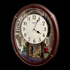 Rhythm "Harmony Blessing" Moving Dial Magic Motion Musical Wall Clock - 4MH423WR23