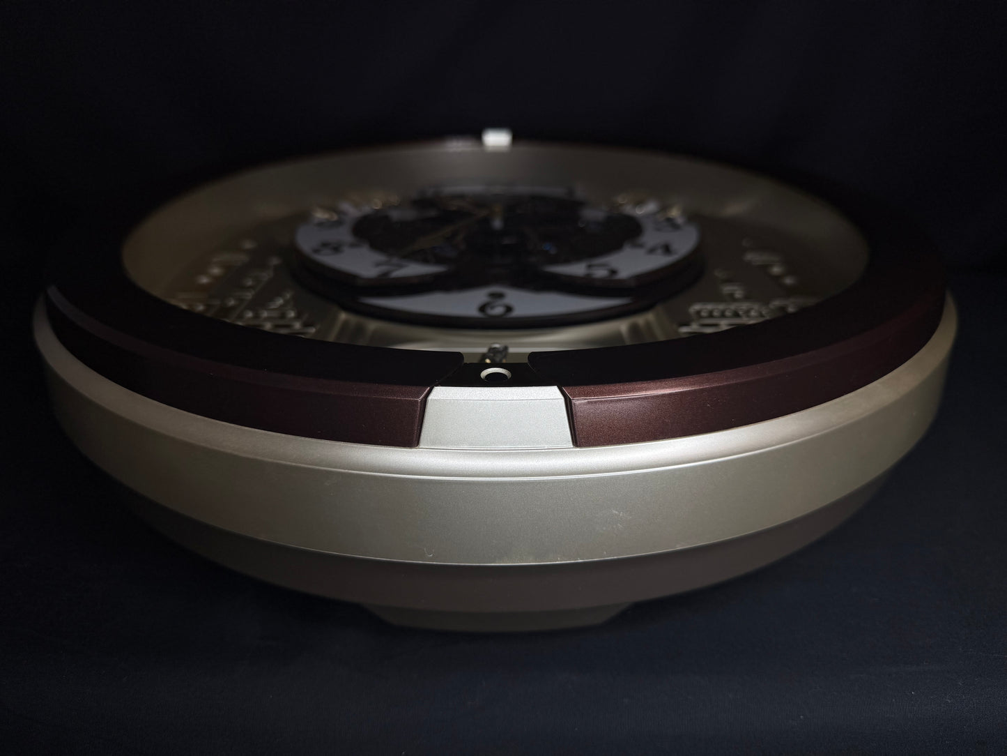 Seiko QXM491BRH "2013 Special Collector's Edition" Melodies in Motion Dancing Dial Musical Wall Clock with '70s Pop Music