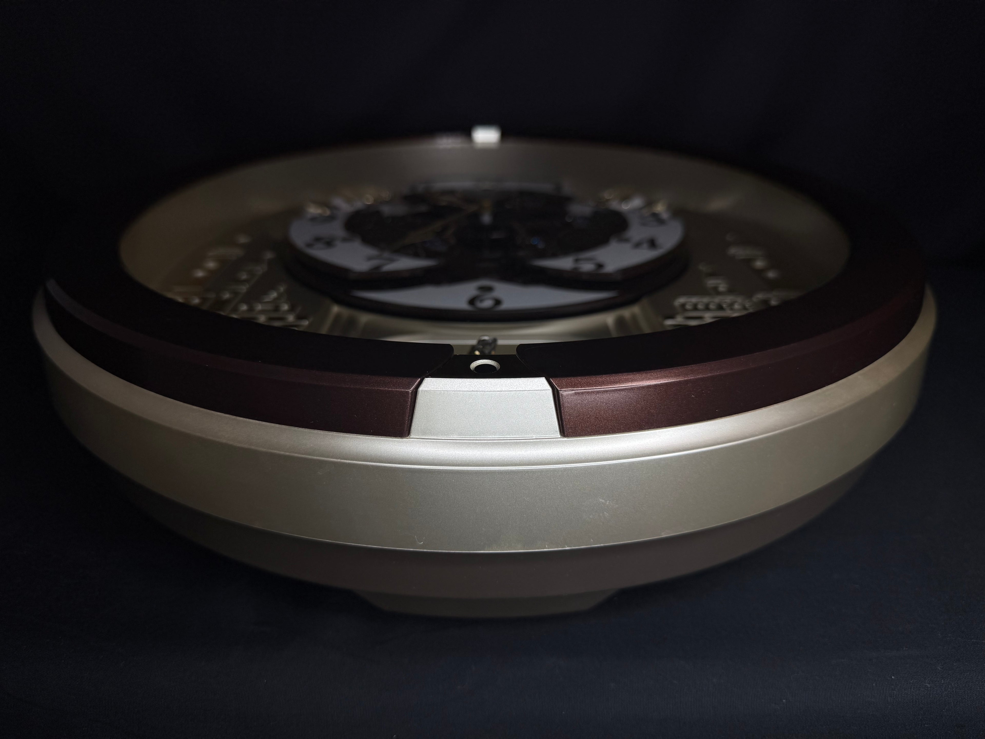 Seiko QXM491BRH "2013 Special Collector's Edition" Melodies in Motion Dancing Dial Musical Wall Clock with '70s Pop Music