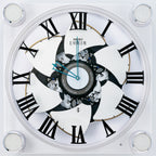 Seiko Emblem AHS446WRH "Grace Elite" Melodies in Motion Musical Wall or Mantel Clock with Animated Moving Dial & 18 Songs