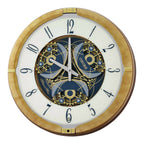 Seiko QXM387GRH “Kingly Mechanical” Melodies in Motion Dancing Dial Musical Wall Clock with 30 Songs