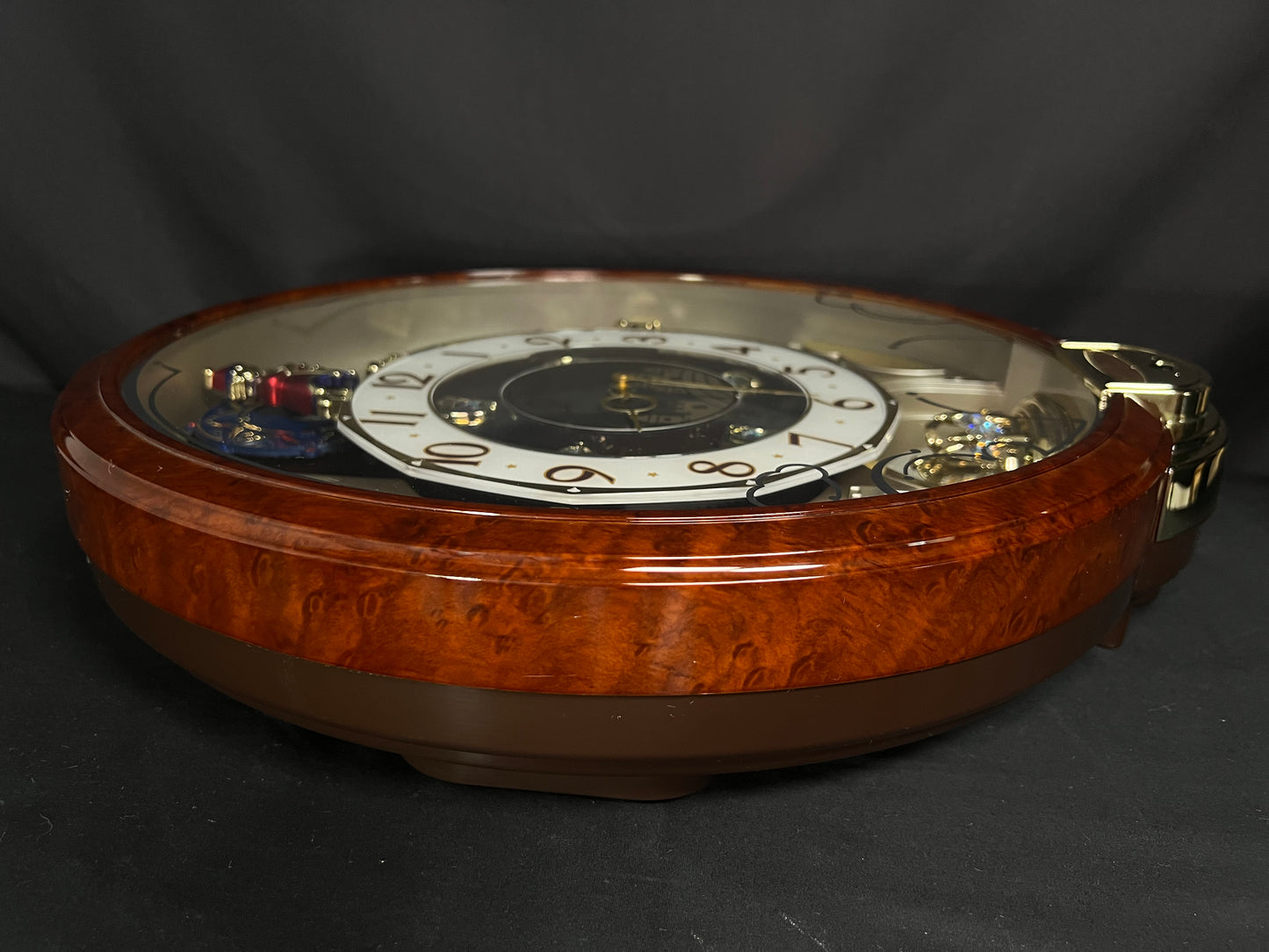 Seiko QXM160BRH “2008 Special Collector's Edition" Melodies in Motion Musical Moving Wall Clock with Music by The Beatles