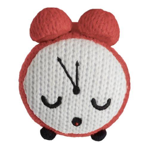 Ami Amis "Snoozie" Alarm Clock 4-Inch Knit Plush Figure by JAKK Pacific