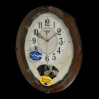 Rhythm “Caprice” Musical Motion Decorative Pendulum Wall Clock - 4MJ400WD23