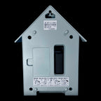 Rhythm “Tori House (Blue)” Modern Wall or Mantel Cuckoo Clock with Real Cuckoo Sound - 4RH797SR04