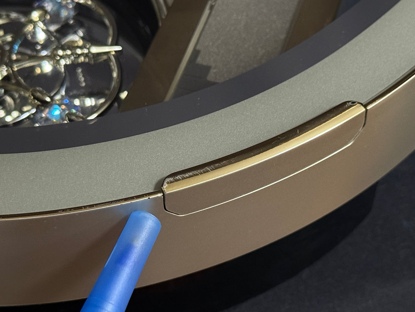 Rhythm "CTS Brilliance" Moving Dial Magic Motion Musical Wall Clock with Popular Melodies - 4MH787-R18