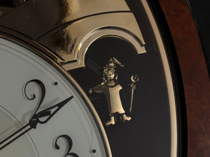 Rhythm “Princess Fantasy” Musical Motion Decorative Pendulum Wall Clock - 4MH862WU23