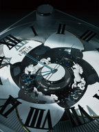 Seiko Emblem AHS446WRH "Grace Elite" Melodies in Motion Musical Wall or Mantel Clock with Animated Moving Dial & 18 Songs