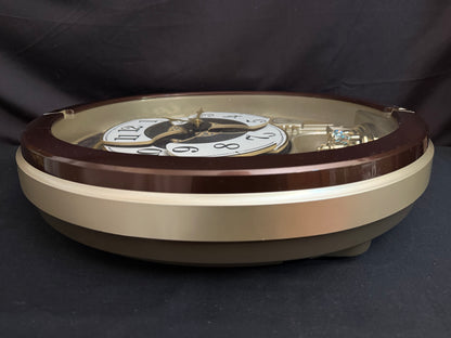 Seiko QXM541BRH "2014 Special Collector's Edition" Melodies in Motion Dancing Dial Musical Wall Clock with Music by The Beatles