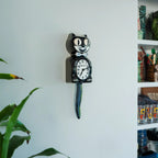 Original Kit-Cat Klock “Tuxedo” Special Commemorative Limited Edition Novelty Moving Pendulum Wall Clock by California Clock Company - BCW-01
