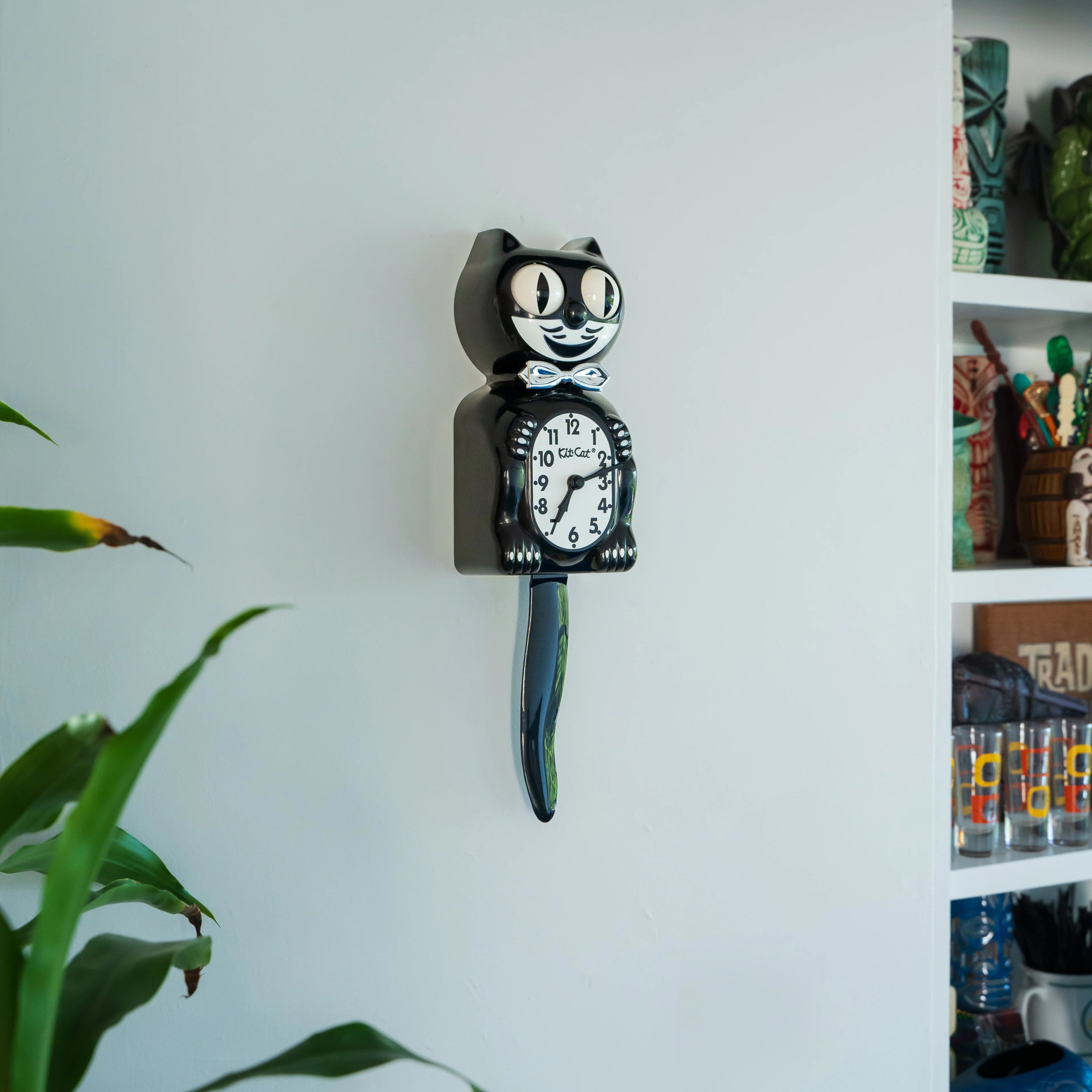 Original Kit-Cat Klock “Tuxedo” Special Commemorative Limited Edition Novelty Moving Pendulum Wall Clock by California Clock Company - BCW-01