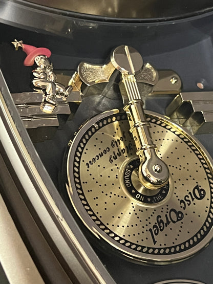 Rhythm "Calliope Phonograph" Magic Motion Musical Wall Clock with Moving Animation - 4MH714RH08