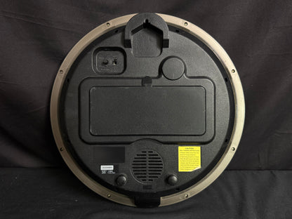 Seiko QXM106SRH "Twirling Numbers" Melodies in Motion Musical Wall Clock with Moving Dial