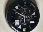 Seiko QXM621KRH “Onyx” Melodies in Motion Dancing Dial Musical Wall Clock with 40 Songs