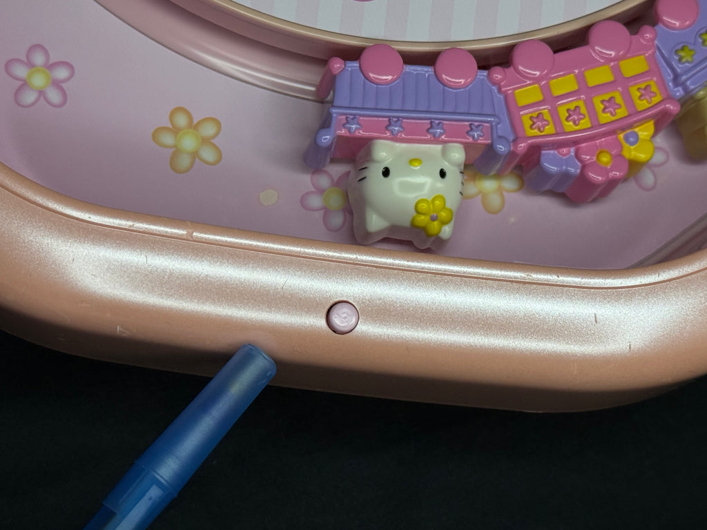 Citizen (Rhythm) x Sanrio “Hello Kitty M766” Magic Motion Musical Wall Clock from Japan with Moving Animation - 4MH766-013