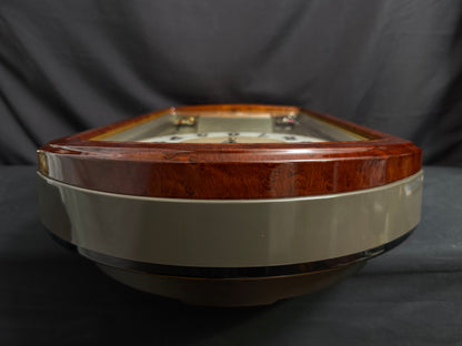 Seiko QXM223BRH "Classic Dropping Dial" Melodies in Motion Musical Moving Wall Clock