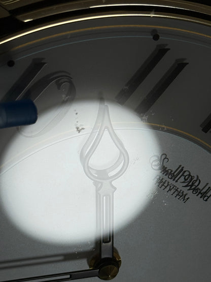 Rhythm "DWS Cinderella" Musical Motion Decorative Pendulum Wall Clock with Popular Melodies - 4MH762WR23