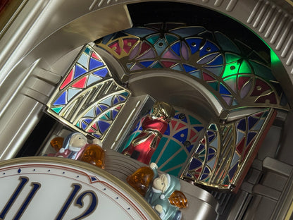 Seiko QXM123BRH "Broadway Showtunes Dropping Dial" Melodies in Motion Musical Moving Wall Clock with Popular Melodies