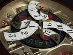 Seiko QXM554BRH "2015 Special Collector's Edition" Melodies in Motion Dancing Dial Musical Wall Clock with '70s Pop Music