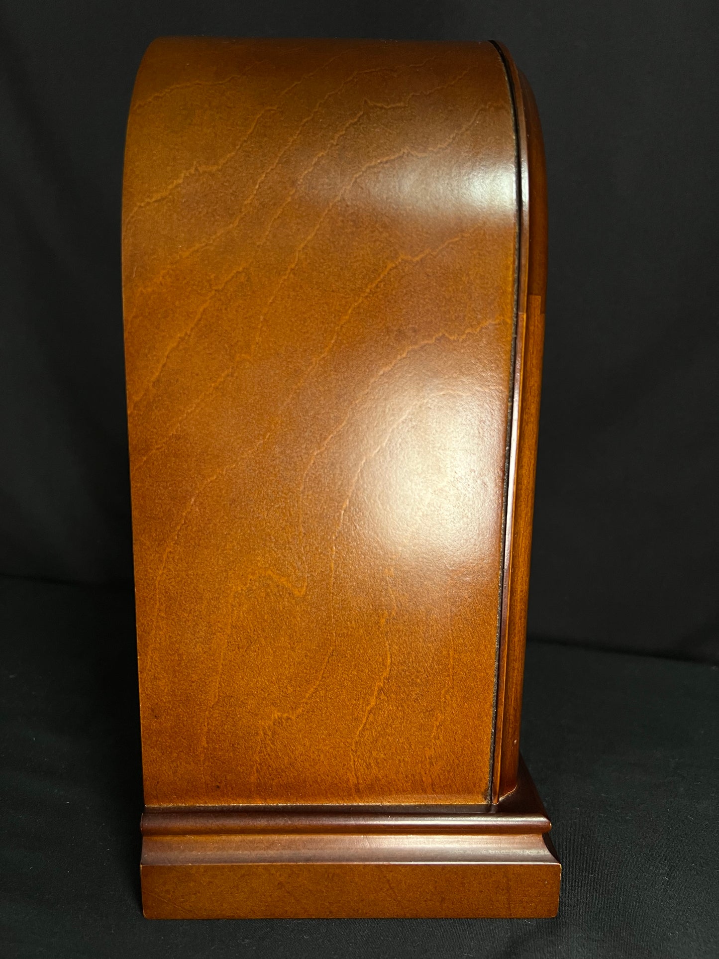 Rhythm “Celebration Time 108” Traditional Wooden Inlaid Musical & Chiming Mantel Clock - CRH108UR06