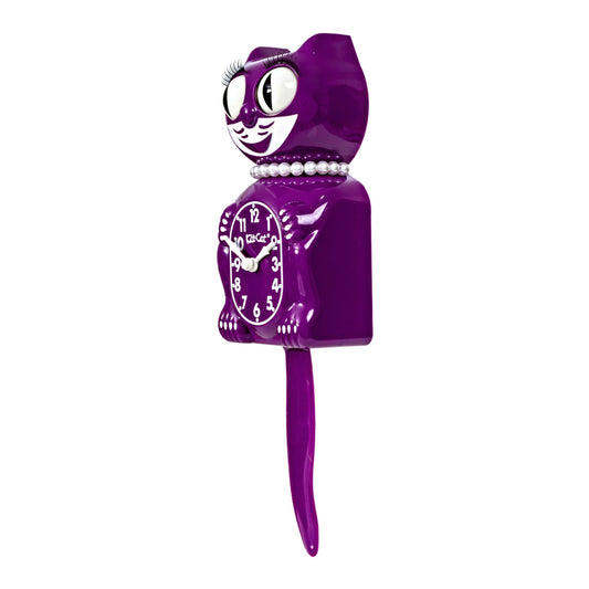 Lady Kit-Cat Klock “Boysenberry” Limited Edition Novelty Wall Clock by California Clock Company - LBC-49