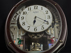 Rhythm "Harmony Blessing" Moving Dial Magic Motion Musical Wall Clock - 4MH423WR23