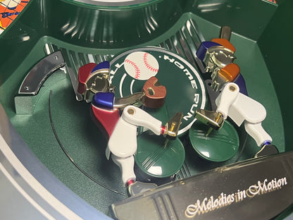 Seiko QXM256SRH "Baseball" Melodies in Motion Musical Moving Wall Clock with Americana Music