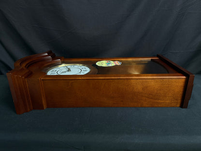 Rhythm “Celebration Time 314” Traditional Wooden Musical & Chiming Pendulum Wall Clock - CMJ314-R06