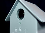Rhythm “Tori House (Blue)” Modern Wall or Mantel Cuckoo Clock with Real Cuckoo Sound - 4RH797SR04