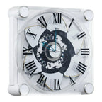 Seiko Emblem AHS446WRH "Grace Elite" Melodies in Motion Musical Wall or Mantel Clock with Animated Moving Dial & 18 Songs