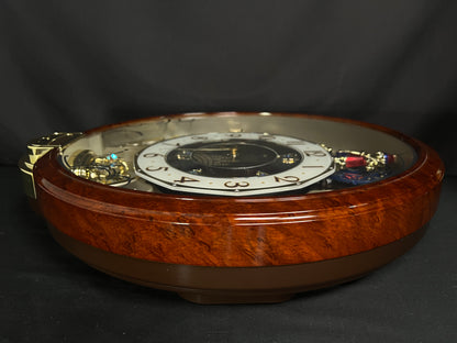Seiko QXM160BRH “2008 Special Collector's Edition" Melodies in Motion Musical Moving Wall Clock with Music by The Beatles
