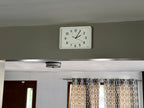 Rhythm “Tanjun” Modern Wall or Table Clock with Quiet Sweep Second Hand - 8MG815SR03