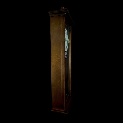 Rhythm “WSM Randolph” Modern Wooden Musical & Chiming Pendulum Wall Clock - CMJ590NR06