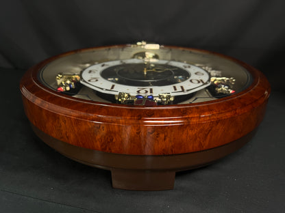 Seiko QXM160BRH “2008 Special Collector's Edition" Melodies in Motion Musical Moving Wall Clock with Music by The Beatles