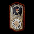 Seiko QXM135BRH "Lover’s Castle" Melodies in Motion Musical Moving Wall Clock with Popular Melodies