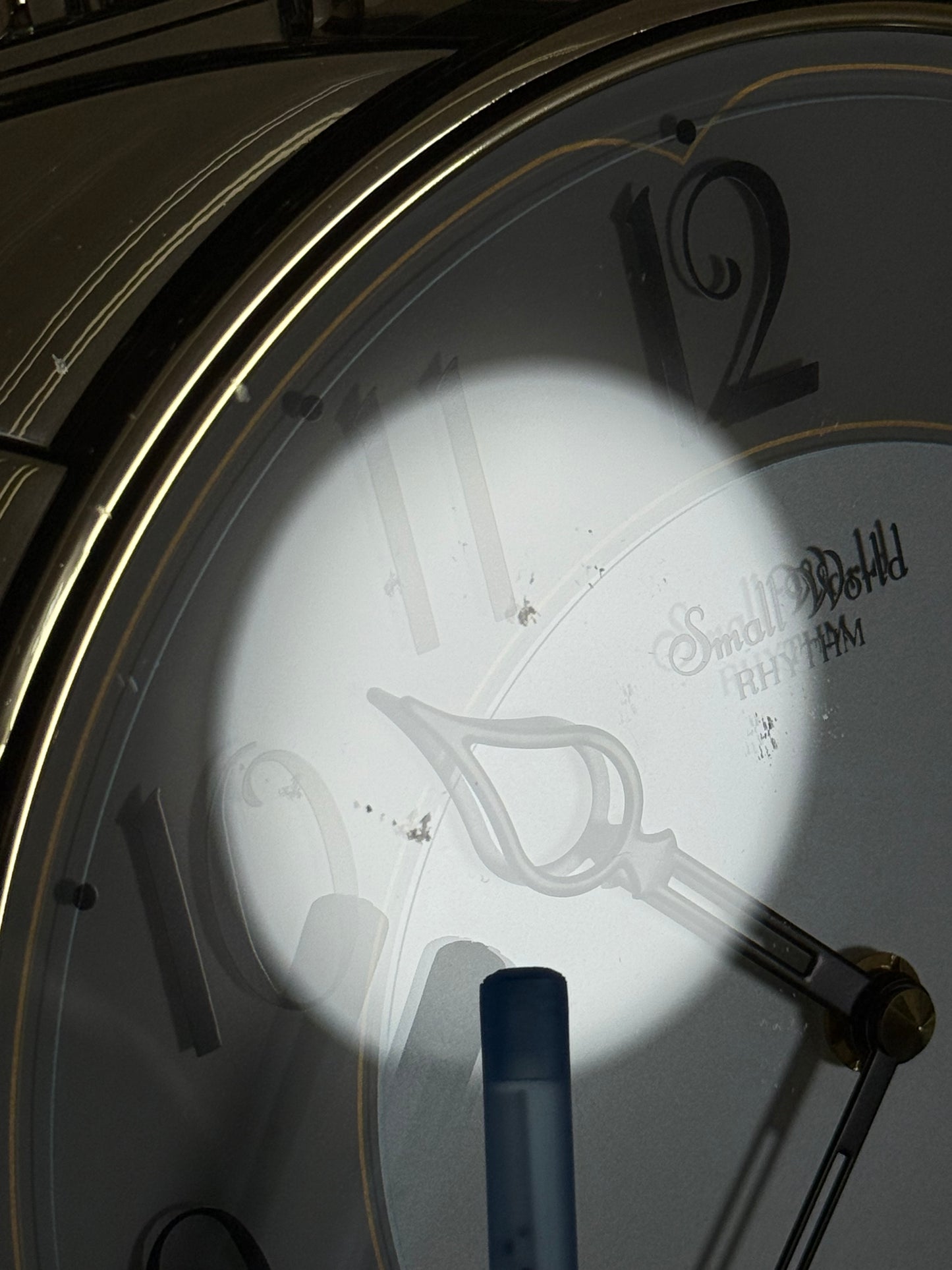 Rhythm "DWS Cinderella" Musical Motion Decorative Pendulum Wall Clock with Popular Melodies - 4MH762WR23