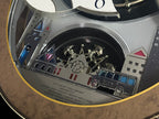 Rhythm “Tri-Cracker” Moving Dial Magic Motion Musical Wall Clock with Popular Melodies - 4MH759NR06