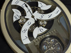 Rhythm "Classic Brilliance" Moving Dial Magic Motion Musical Wall Clock - 4MH787PD18