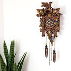 Trenkle "Adelheide" Traditional Hand-Painted Quartz Cuckoo Clock with 12 Melodies - 55000