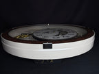 Rhythm "Gala III" Magic Motion Musical Wall Clock with Rotating Dial - 4MH447WU23