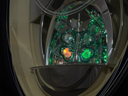 Citizen (Rhythm) "Pal Muse M482" Musical Motion Decorative Pendulum Wall Clock from Japan with LED Light Show - 4MN482-003