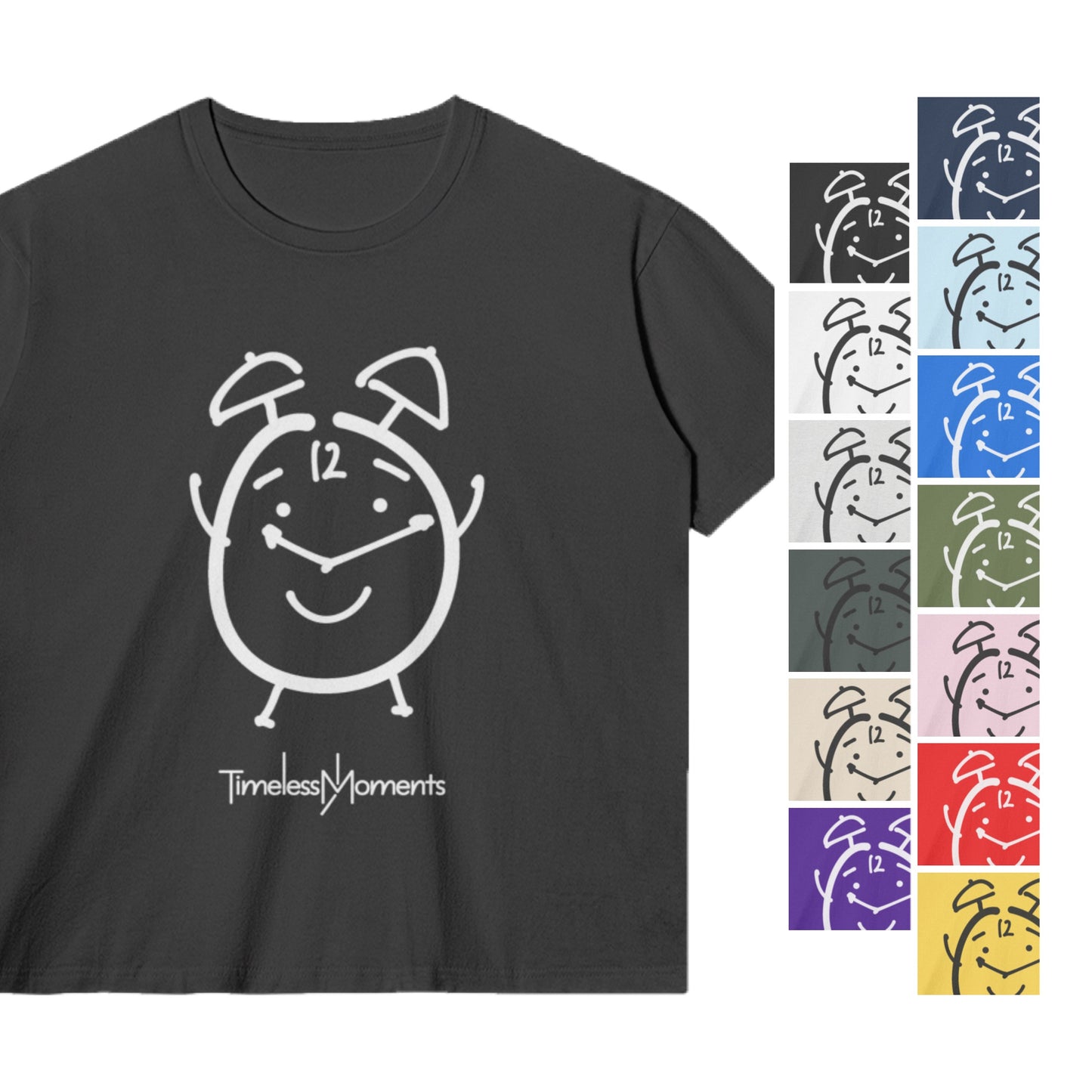 The Timeless Moments "Twelve" Classic Graphic T-Shirts